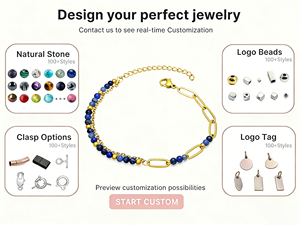 In-Stock 4mm Natural Stone Double Layer <b>Bracelet</b>, Stainless Steel Howlite Sodalite Jewelry for Mother's Day Promotions - Product Image 2