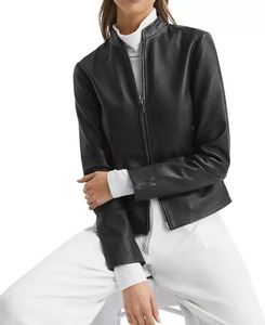 Best Arrival Women Fashion <b>Leather</b> <b>Jackets</b> for Winter Clothing <b>Long</b> Sleeve Blank <b>Leather</b> <b>Jackets</b> - Product Image 6