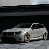 Jantes forgées SRD en or brillant à rayons multiples et concaves profonds de 18, 19 et 20 pouces, 5x112 5x120, pour BMW Audi