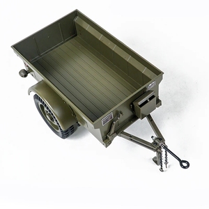 อะไหล่รถจี๊ป RocHobby Willys ขนาด 1/6 รุ่น <span class=keywords><strong>1941</strong></span> MB ปืนต่อต้านรถถัง/ รถพ่วง/ ปืนกล/ หลังคาผ้าใบ สำหรับรถ Crawler ของกองทัพ - Product Image 3