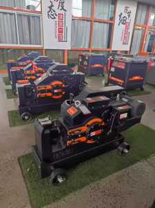 เครื่องตัดเหล็กเส้นความแม่นยำสูงสำหรับงานก่อสร้าง รองรับเหล็กเส้นขนาด 6-50 มม. มอเตอร์ไฟฟ้า 4 กิโลวัตต์ 220/380 โวลต์ ผลิตภาพสูง - Product Image 4