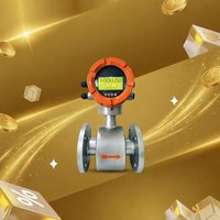 Alat Ukur Aliran Elektromagnetik Baja Tahan Karat OEM Khusus untuk Pengukuran Air