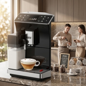 <span class=keywords><strong>Cafetera</strong></span> Automática Portátil y Compacta para el Hogar con Tanque de Leche, Múltiples Opciones de Color Personalizadas para la <span class=keywords><strong>Cocina</strong></span> del Hogar - Product Image 1