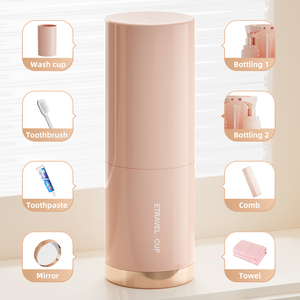 Prodotti da bagno di viaggio da toilette da viaggio tazza portatile cassa di stoccaggio spazzolino da denti per bambini spazzolino da denti titolare - Product Image 3