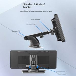 หน้าจอ CarPlay ขนาด <span class=keywords><strong>10</strong></span>.26 นิ้ว สำหรับรถยนต์ ระบบนำทาง PND ภาพคมชัด รองรับการถอยหลัง แบบพกพา ควบคุมกลาง รองรับ DC/Type-C CarPlay - Product Image 3