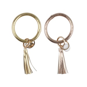 Özel Geedyn SiP002 Bohemia PU Deri Püsküllü Ayarlanabilir Çiçek Desenli Bileklik Kadınlar İçin Hediye - Product Image 2