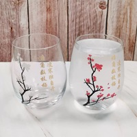 Mug en verre personnalisé à changement de couleur classique pour boissons froides et chaudes, écologique, capacité 350-570 ml, café/thé/lait avec poignée