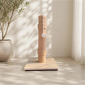 Árbol para Gatos FEDERAL Resistente con Cuerda de Sisal Natural, Base de Madera, Mueble Interactivo para Gatos de Interior, Venta al por Mayor OEM ODM - Product Image 1