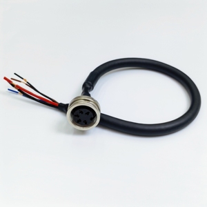 Conector Circular Lumberg M16 Personalizado para Chassi (acessório) IEC 61076-2-106): Conector Fêmea de 3/4/5/6/7/8 Polos IP68 para Montagem Frontal - Product Image 2