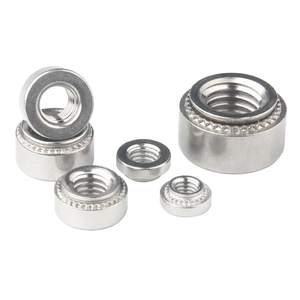 Factory Direct <strong>M3</strong> <strong>Thread</strong> Self-tightening <strong>Nuts</strong> 304 Stainless Steel Zinc Plated CLS <strong>Riveted</strong> Grade 8.8 Heavy Duty - Product Image 3