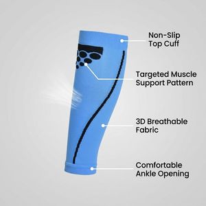 Chaussettes de compression personnalisées, bas de compression, manchons de compression pour mollets, hommes femmes, respirants, élastiques, soutien, <span class=keywords><strong>handball</strong></span>, water-polo, netball, OEM - Product Image 3