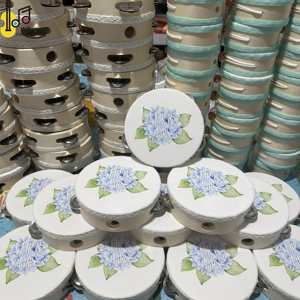 Tambourin de fête de 6 pouces, personnalisable, pour mariage, <span class=keywords><strong>festival</strong></span>, vente en gros, avec design personnalisé par le client - Product Image 6