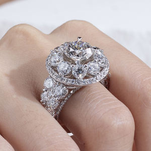 Bague en diamant 14 carats pour femmes Messi Jewelry MSR-2043 - Product Image 6