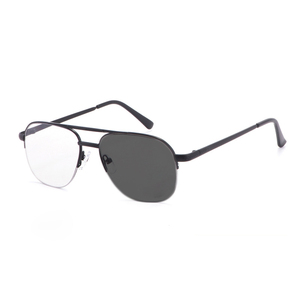 <span class=keywords><strong>Lunettes</strong></span> de lecture élégantes pour hommes, monture optique de haute qualité, demi-monture, double pont, photochromiques, pour voir de près et de loin - Product Image 3