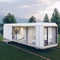 Capsule spatiale mobile de conception moderne, capsule spatiale mobile personnalisée pour les sites touristiques, résistante au vent et à installation rapide