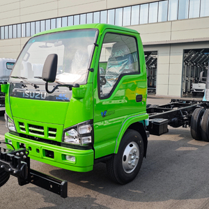 รถบรรทุกอีซูซุ คิงหลิง 600P สีเขียว แบบแค็บเดี่ยว 100P แชสซีส์ บรรทุกได้ 3 4 5 ตัน เครื่องยนต์ดีเซลยูโร 6 ขับเคลื่อน 4x2 พวงมาลัยซ้าย - Product Image 3