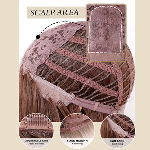 <span class=keywords><strong>Perruque</strong></span> de cosplay <span class=keywords><strong>Joker</strong></span> Arthur Flake, cheveux bouclés verts mélangés, ensemble complet, <span class=keywords><strong>perruque</strong></span> d'anime, vente en gros en stock - Product Image 6