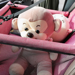 Asiento Elevador para Perros Personalizado, Cuadrado, Clásico, de Malla Oxford Transpirable, Plegable, con Funda Extraíble y Lavable para Mascotas Pequeñas - Product Image 3