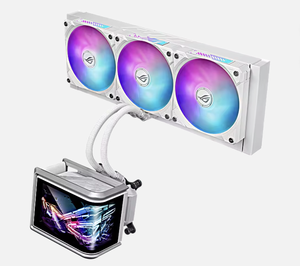 Boîtier de refroidissement ARGB 2025 Ryuo IV SLC 360 ARGB Édition Blanche AIO Refroidisseur de processeur liquide avec écran AMOLED 3D LGA1700/1851 AM4 AM - Product Image 5