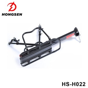 Portabicicletas Trasero Estándar para <span class=keywords><strong>Bicicleta</strong></span> de Carretera/<span class=keywords><strong>Montaña</strong></span> HONG SEN H022, 22"-27", Capacidad de Carga de 100 kg, Liberación Rápida, Desmontable - Product Image 4