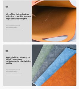 Bolso de Mano de Cuero Resistente al Agua A5, Personalizable con Logotipo, Ideal para Útiles Escolares y Archivos - Product Image 3