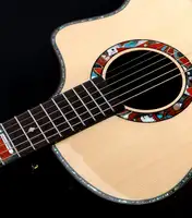 Sevillana Thương Hiệu Chất Lượng Cao Tất Cả Rắn Acoustic Guitar 41 Inch King 1904 Với EQ Đẹp Inlay Cao Glossy Handmade Guitar
