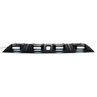 Couverture de toit avant noire mate avec LED blanches pour Toyota Hilux Revo Rocco 2021, accessoires pour Hilux 2015-2021