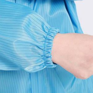 Reusable Clean Room <strong>Clothes</strong> Antistatic Coverall <strong>Esd</strong> <strong>Cleanroom</strong> Smock - Product Image 2