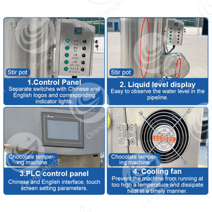 ORME Petite Enrobe de chocolat Tunnel de refroidissement Enrober de chocolat en gaufrette à vendre - Product Image 2