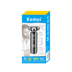 KEMEI Km-t103 Máquina <span class=keywords><strong>de</strong></span> <span class=keywords><strong>Afeitar</strong></span> <span class=keywords><strong>El</strong></span>éctrica con 3 Cabezales Flotantes <span class=keywords><strong>para</strong></span> Hombre, Depiladora Facial, 800mAh, Venta al por Mayor - Product Image 5