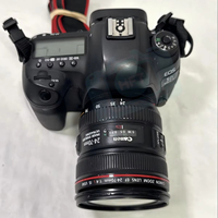 Appareil photo reflex numérique professionnel HFT EOS 5D Mark IV avec objectif EF 24-70mm F/4L IS USM, capteur CMOS plein format, vidéo Full HD/4K