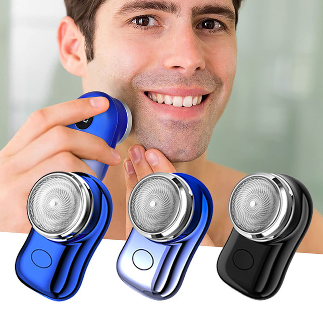Wholesale Portable Mini Electric Shaver USB Rechargeable Waterproof Painless Beard Hair Razor Shaving Trimmer for Men Women