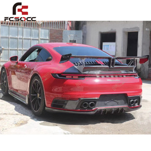 High Quality Carbon Fiber Rear Bumper <strong>Diffuser</strong> Spoiler Body Kits for Porsche 911 992 2019+ <strong>Car</strong> Bumper <strong>Protector</strong> - Product Image 4