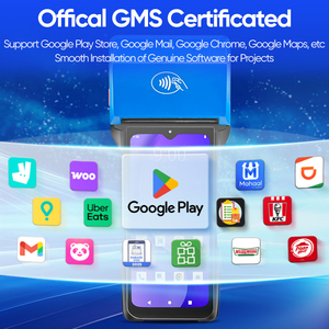 FYJ F1s Plus 3 + 32GB Pantalla táctil completa Impresora de terminal Pos de mano 58mm 80mm Android14 GMS Certificado NFC 6400mAh Pos Machine - Product Image 4