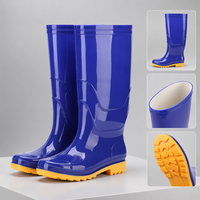 Bottes de pluie robustes en PVC pour un confort longue durée – Idéales pour les grossistes en quincaillerie, programme de distribution pour l'agriculture et le nettoyage