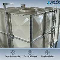 Huili Installation Guidance WRAS GRP Chine Panneau de qualité alimentaire pour réservoir d'eau avec échelle de sécurité externe pour eau potable/lutte contre l'incendie