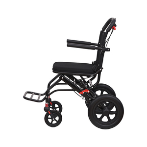 Silla de Ruedas Plegable Ligera de Alta Calidad para Viajes en Avión, con Freno de Mano, para Niños y Adultos - Product Image 2