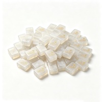 Fabrication sur mesure de tuiles de mahjong en résine nacre de luxe, fabricant OEM d'ensembles de mahjong personnalisés