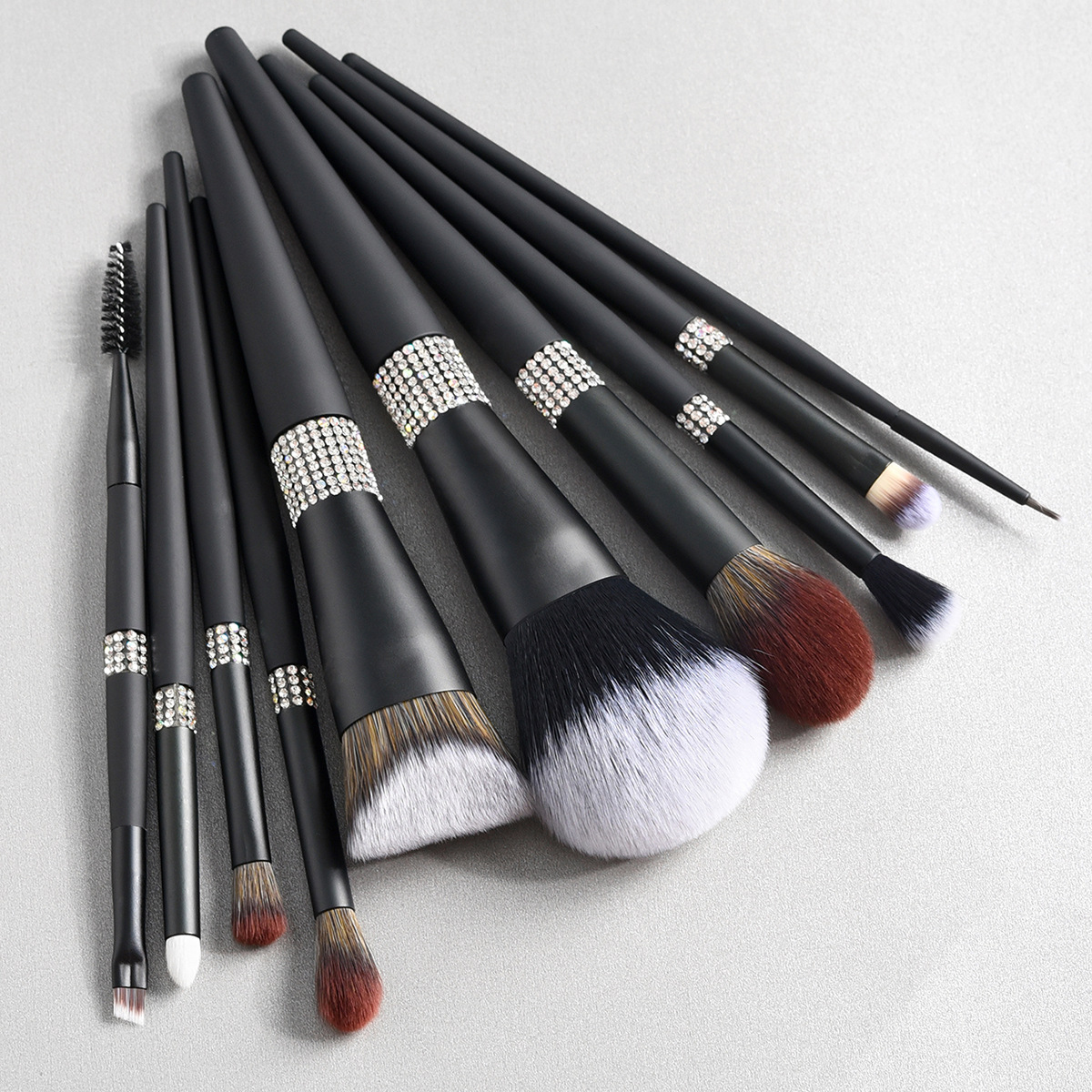 10 pieces of dark black +OPP