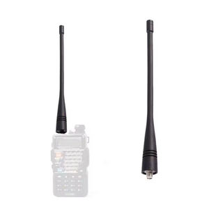 Antena Portátil UHF de 16 cm TAIT SMA Macho para Walkie Talkie de Aficionado, 400-520 MHz, 2.15 dBI, Negra, con Conector Tait SMA - Product Image 2