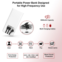 Batterie externe portable Relink 5000 mAh pour borne de location, distributeur automatique, armoire à 6/12/24/48 emplacements – Direct Usine – Partage de batteries externes