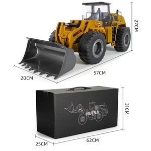 어린이 선물 후이나 1583 <span class=keywords><strong>1</strong></span>:14 <span class=keywords><strong>RC</strong></span> 불도저 금속 합금 <span class=keywords><strong>RC</strong></span> 건설 차량 엔지니어링 자동차 장난감 - Product Image 4