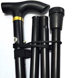 Bâtons de randonnée pliables réglables en alliage d'aluminium, cannes de marche pour personnes âgées, bâtons de soutien pour la randonnée et l'escalade en plein air - Product Image 3