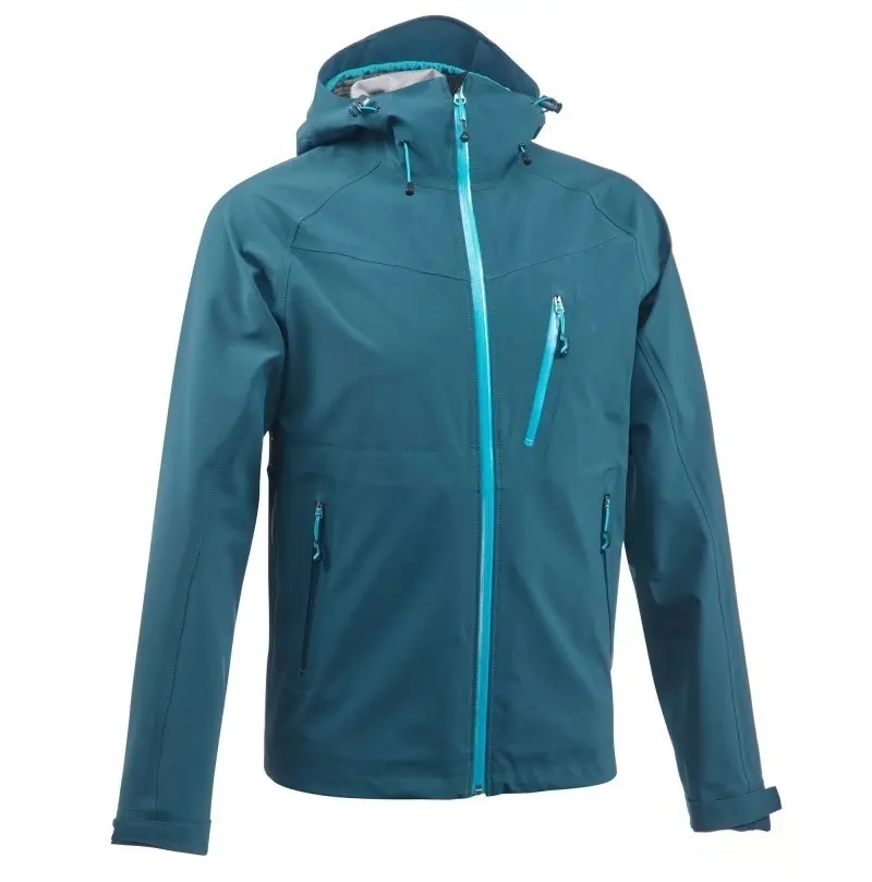 RYH290 personalizza abbigliamento da trekking impermeabile all'aperto giacca impermeabile verde