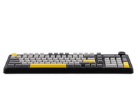 Nouveau clavier mécanique filaire et sans fil AJAZZ AK980 98% échangeable à chaud avec clavier de jeu à écran couleur TFT pour PC