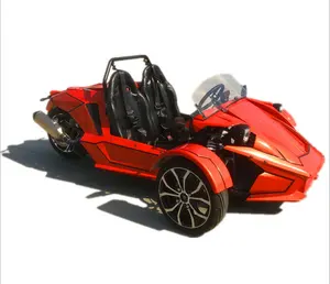 Lithium battery electric ATV 3 wheel drive 2 seats adult cart