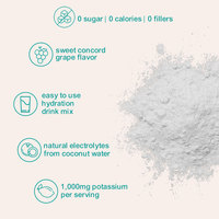 Mélange de boissons sportives avec sodium, potassium et magnésium, poudre d'électrolytes pour une hydratation rapide