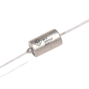 Condensador de tantalio XJ Axial Polaridad Fabricante profesional 10% Condensador de tantalio personalizado - Product Image 2