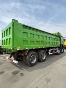 12 Wheels Perfect Used Heavy Duty for Construction Mining Long Distance <b>Transport</b> Sinotruk Howo 375 8x4 Tipper Dump Truck - Product Image 4