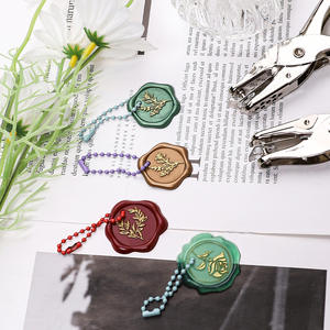 Pince à poinçonner en métal pour étiquettes de cire, trou rond de 3 mm, pour artisanat, sceau de cire et décoration - Product Image 3